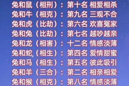属兔子和什么属相相配(兔年与哪些属相最为相配)